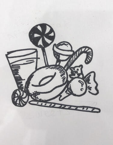 Sweet treats sketch Sweet treats sketch